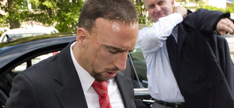 Foto: Ribéry pasa de ser el más deseado al gran olvidado