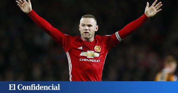 Rooney, con pie y medio fuera del United para cobrar casi 1 millón a la ...