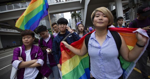 Foto: Marcha del Orgullo Gay 2018 en Hong Kong, China