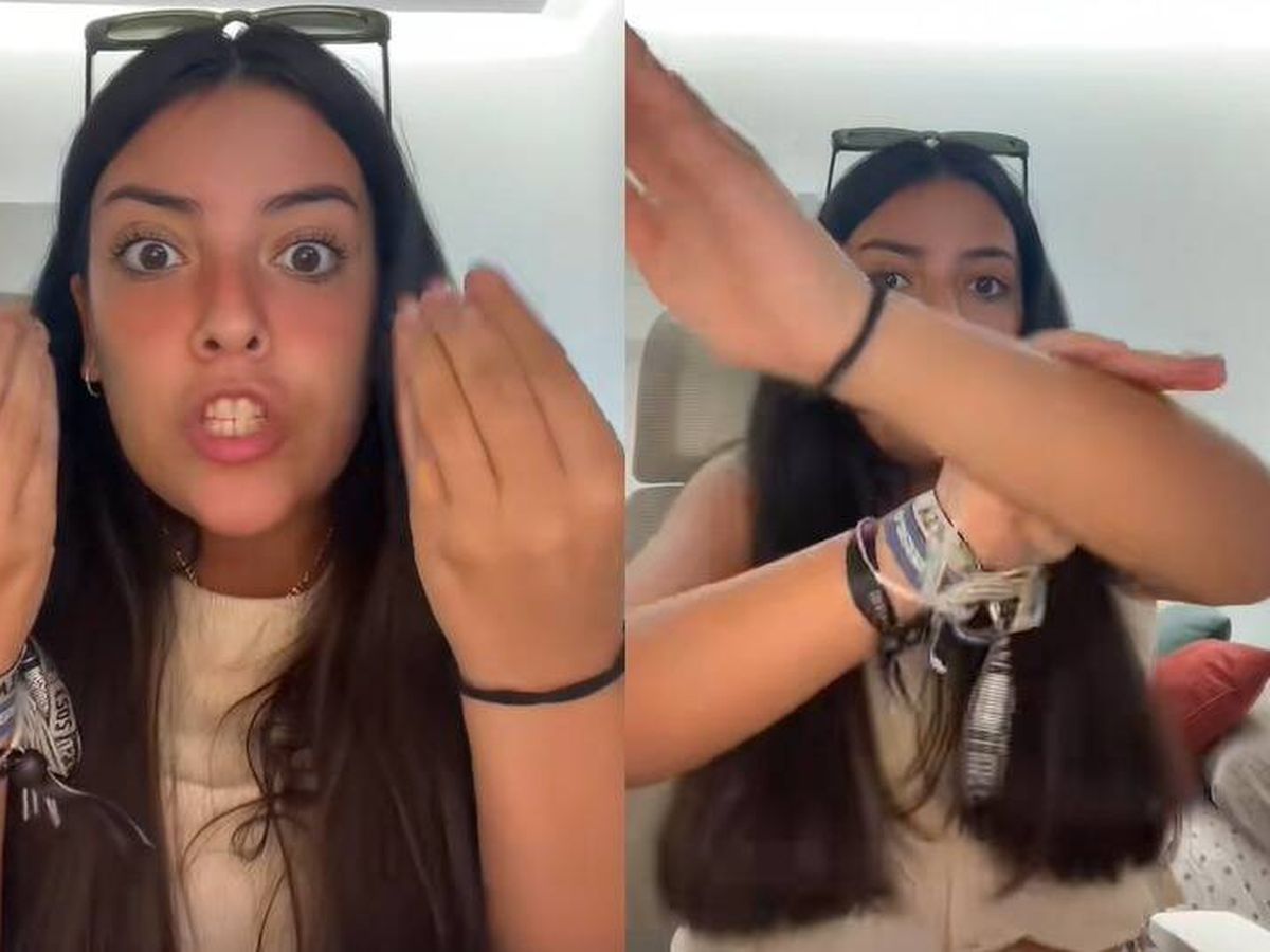 Foto: Hacer estos gestos comunes fuera de España podría meterte en problemas: estas son las cosas con las que deberías tener cuidado (TikTok/@marilarat)