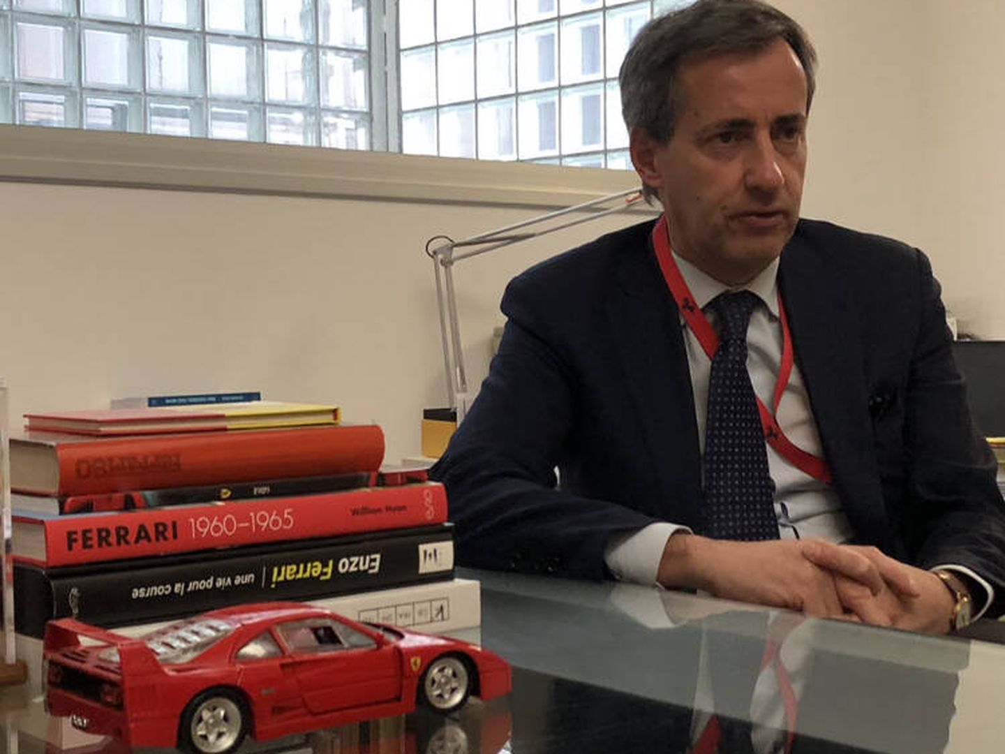 Michele Pignatti es el director de los museos Ferrari en Maranello y Módena. (PV)