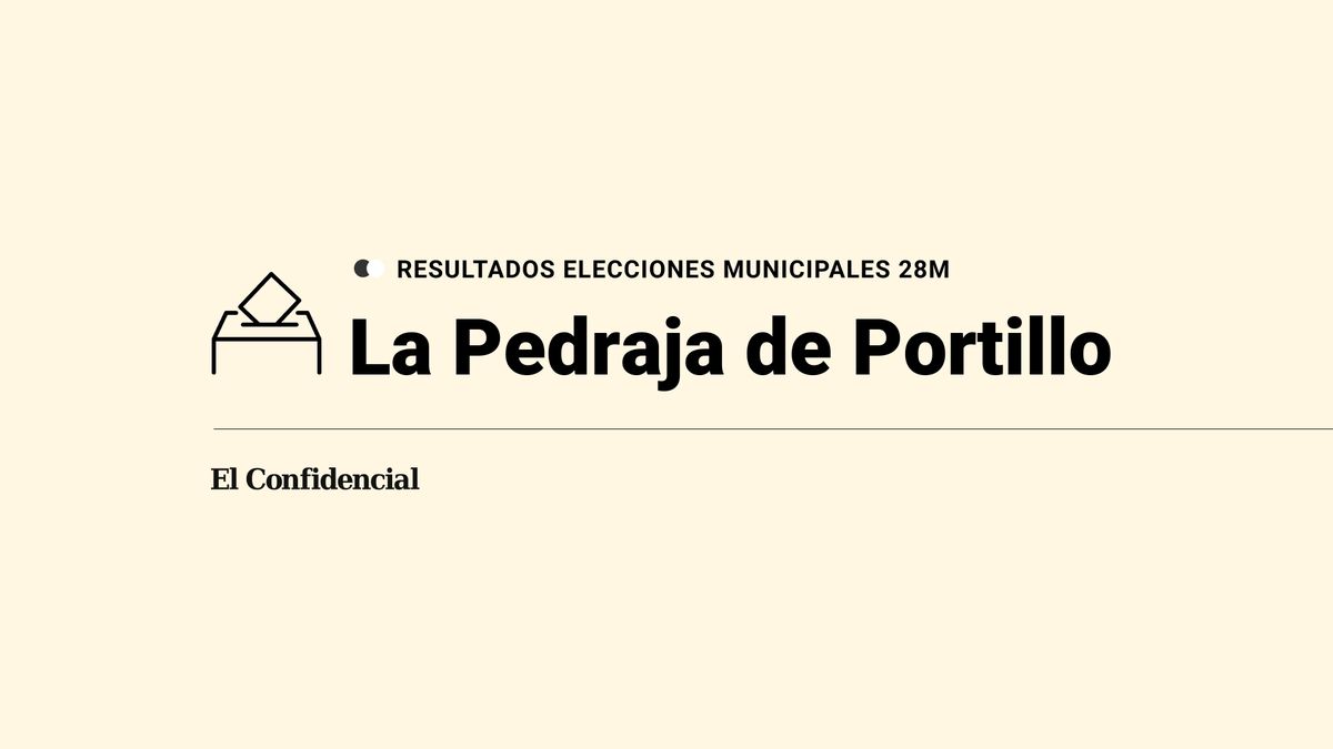 Escrutinio y ganador en La Pedraja de Portillo: resultados de las elecciones municipales de 2023