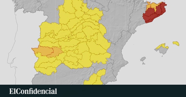 La Aemet activa el aviso rojo en Cataluña por lluvias este domingo: estas son las otras comunidades autónomas en alerta – elconfidencial.com