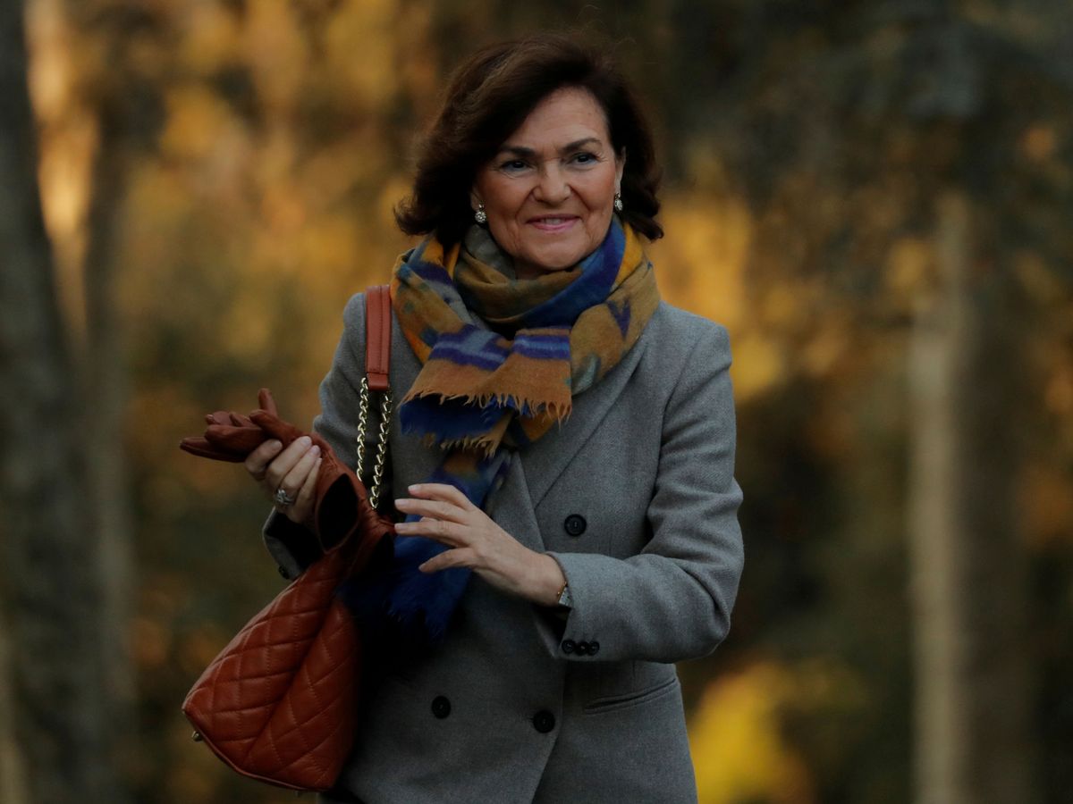 Foto: Carmen Calvo, vicepresidenta primera del Gobierno. (EFE)