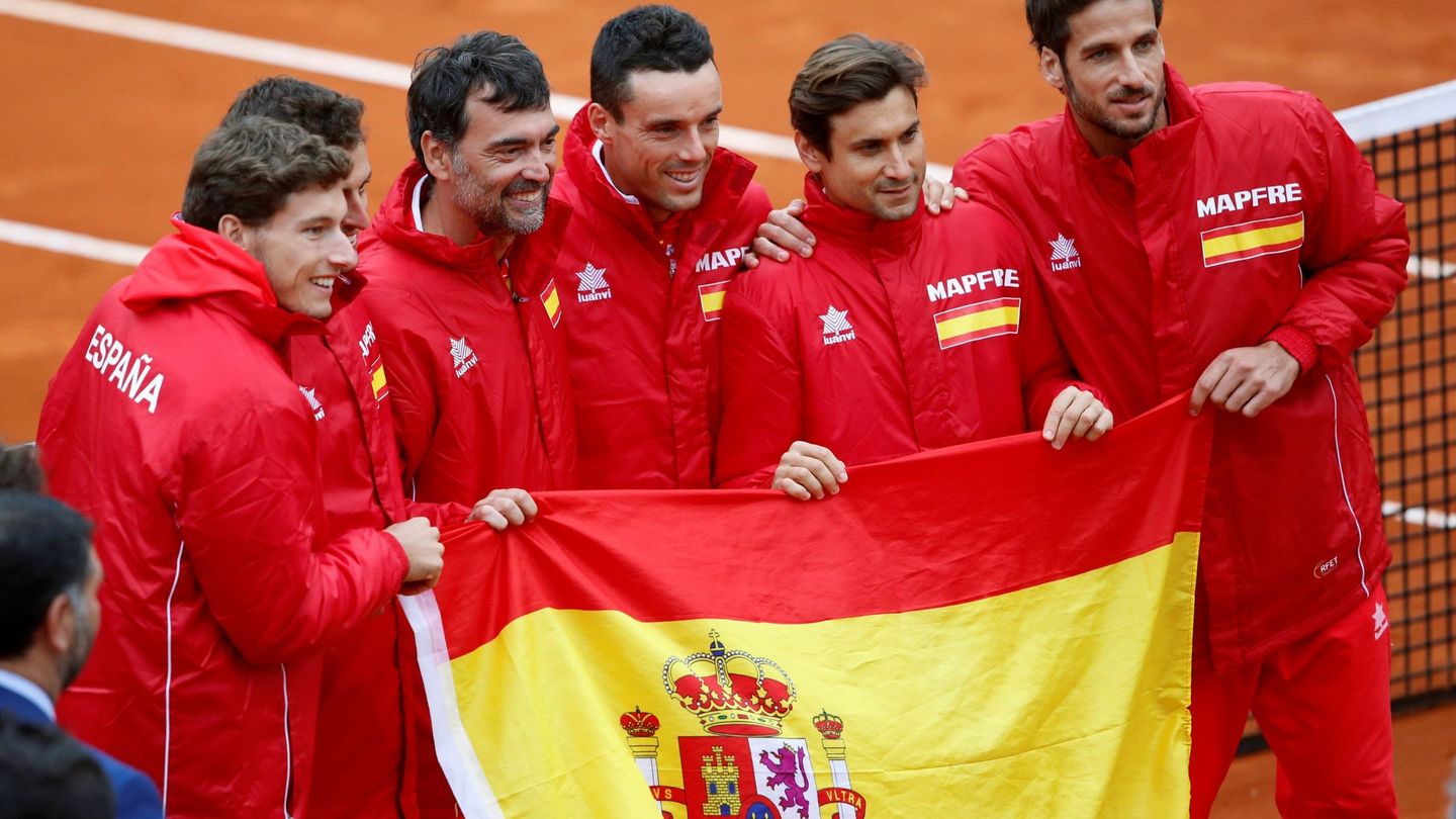 El último equipo español de Davis. (EFE) 