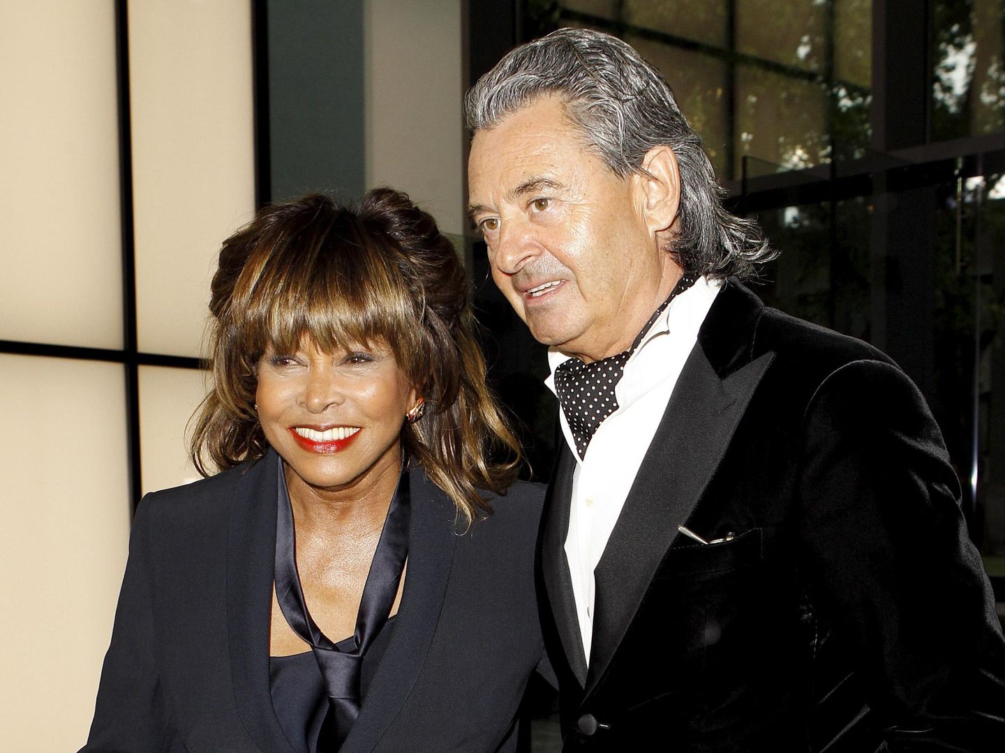 Tina Turner y su marido Erwin Bach en 2015 (reuters)