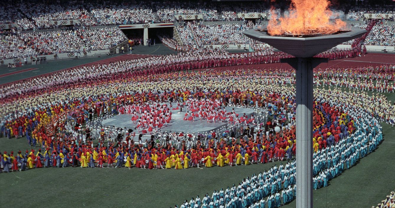 Imagen de la ceremoníia de apertura de los Juegos de 1988 (Reuters)