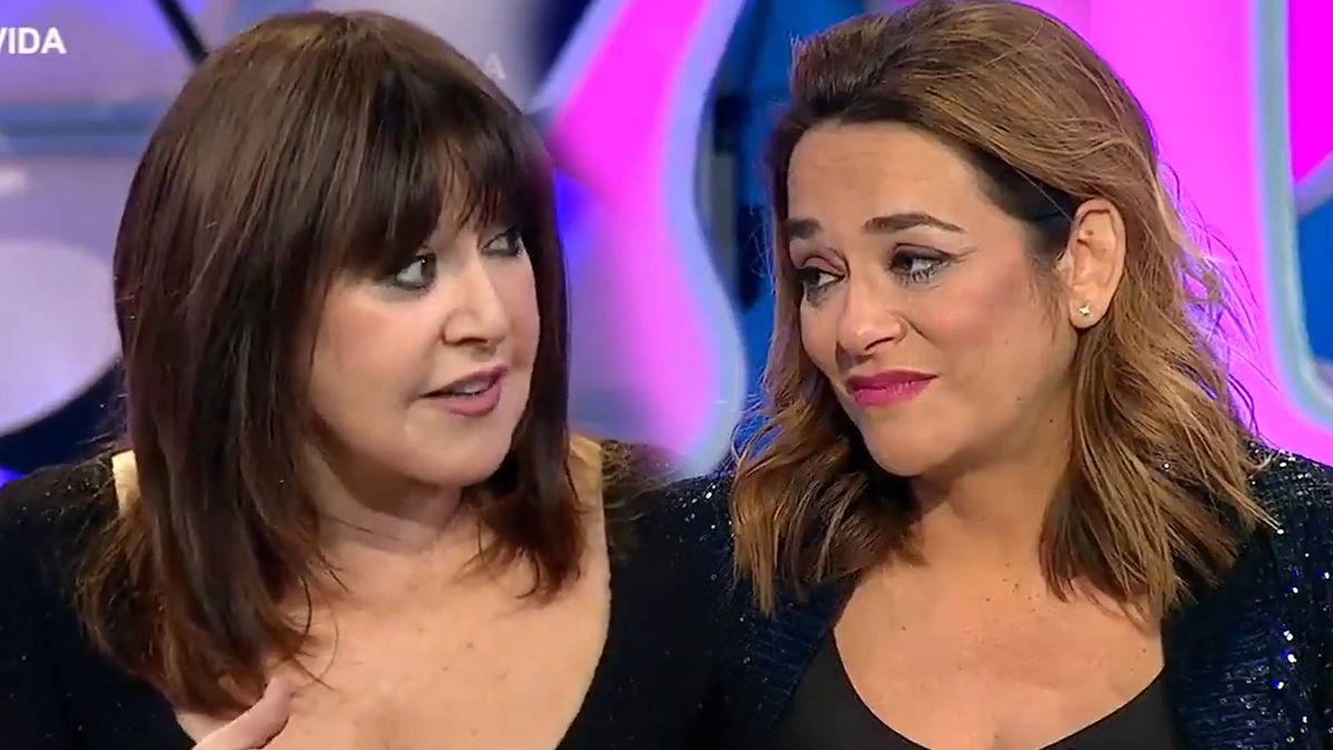 Loles León consuela a Toñi Moreno llorando a lágrima viva por su maternidad