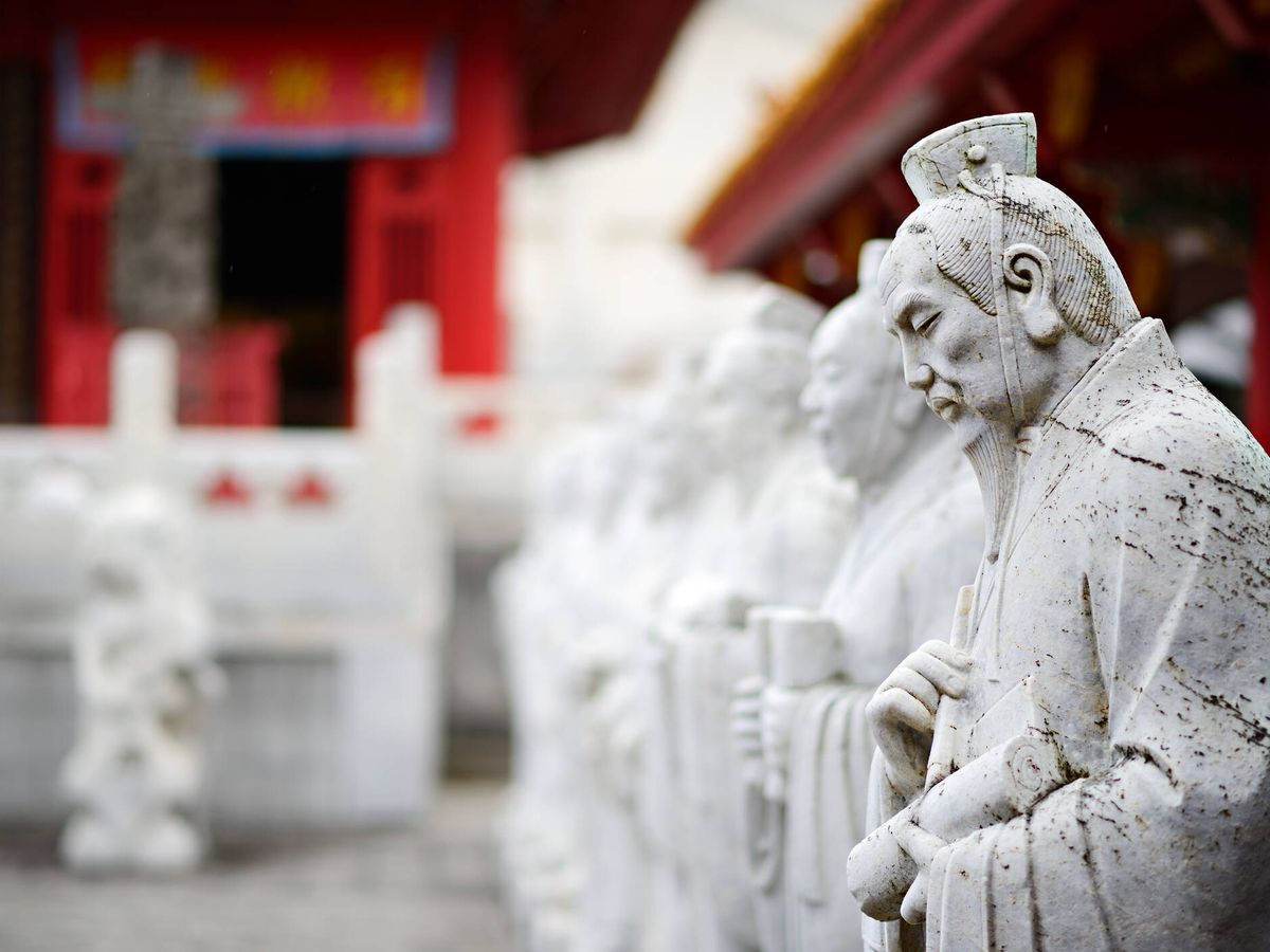 Foto: Santuario chino a Confucio. (iStock)