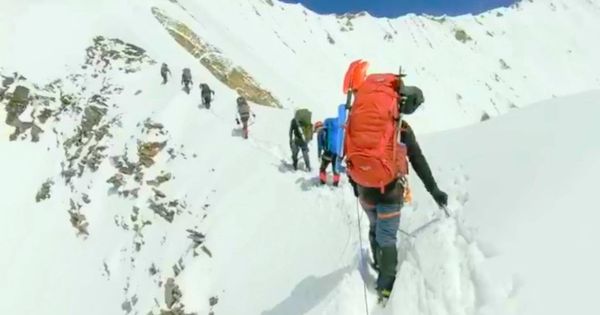 Foto: Últimas imágenes de los alpinistas desaparecidos en la montaña sin nombre.