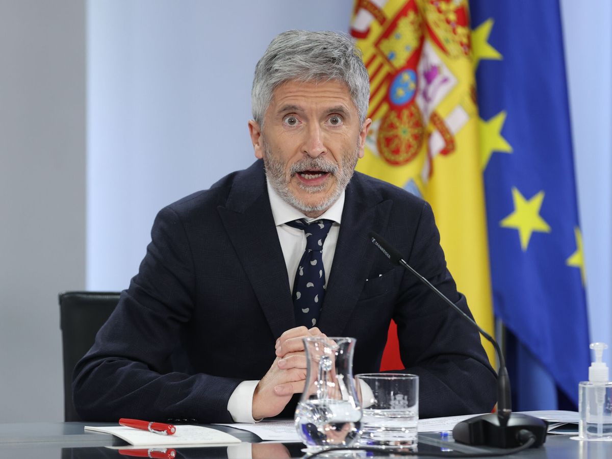 Foto:  El ministro de Interior, Fernando Grande-Marlaska. (EFE/Kiko Huesca)