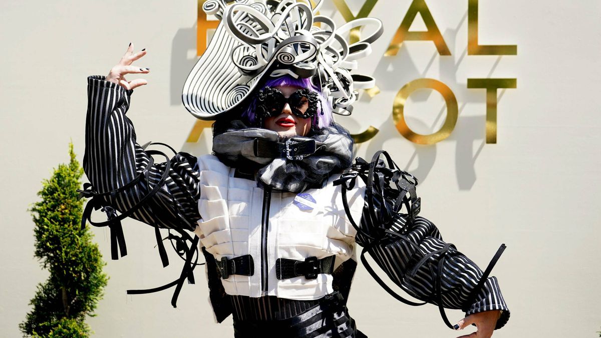 Día 2 del Royal Ascot: la fina línea entre tocados 'glam' y adornos carnavalescos