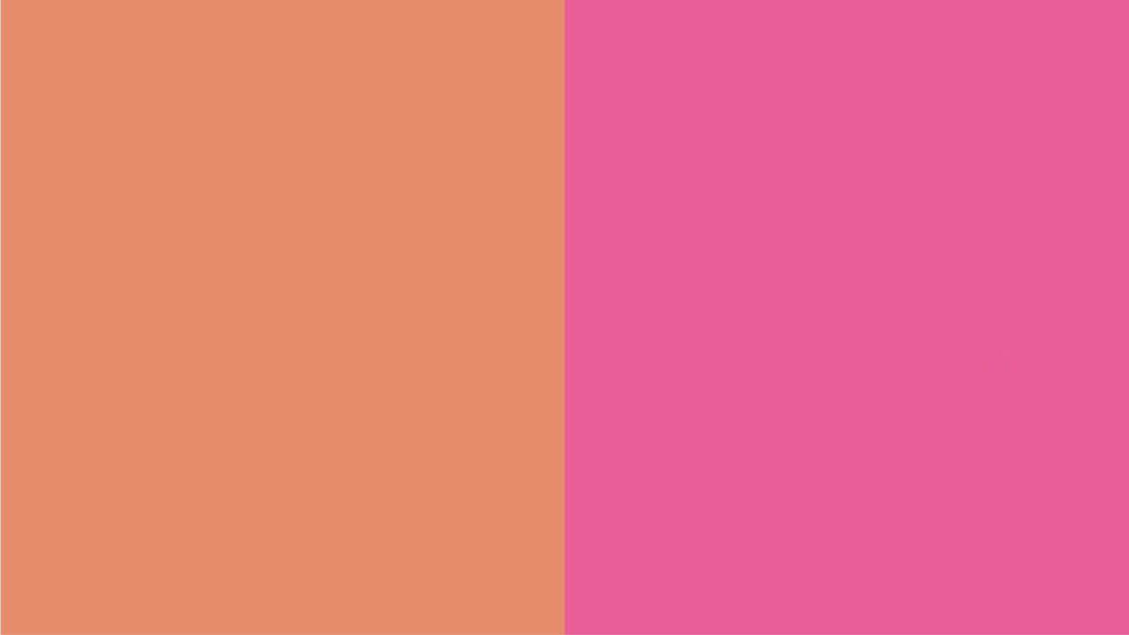 El color melocotón indica si el tono es cálido y el rosa si el tono es frío.