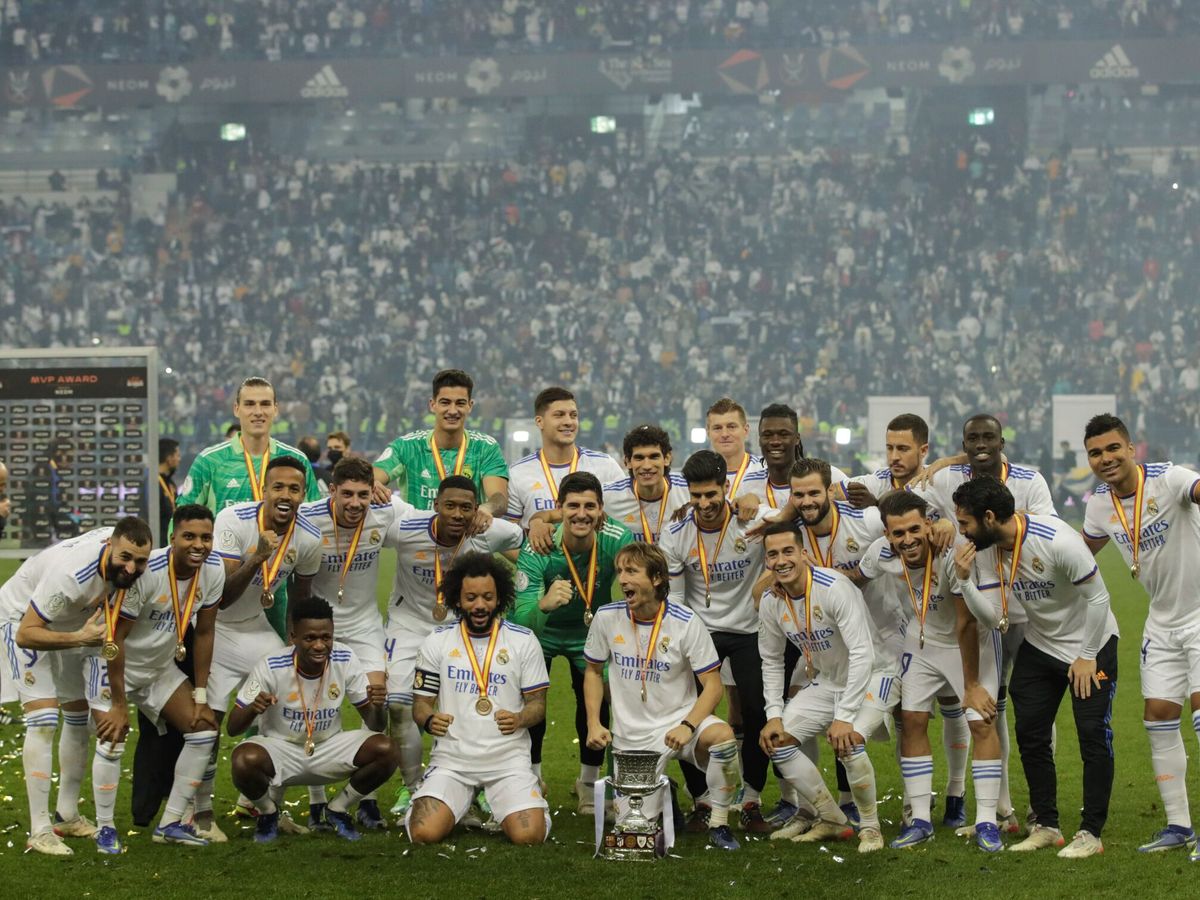 Foto: El Real Madrid, vigente campeón de la Supercopa. (EFE/Julio Muñoz)