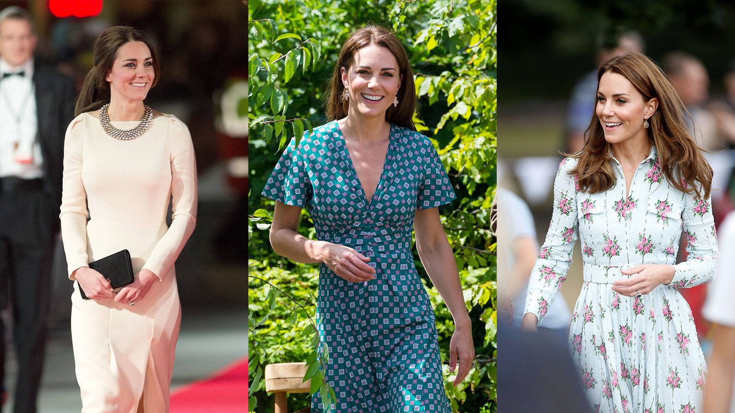 Kate Middleton, con joyas low cost. (CP / EFE)