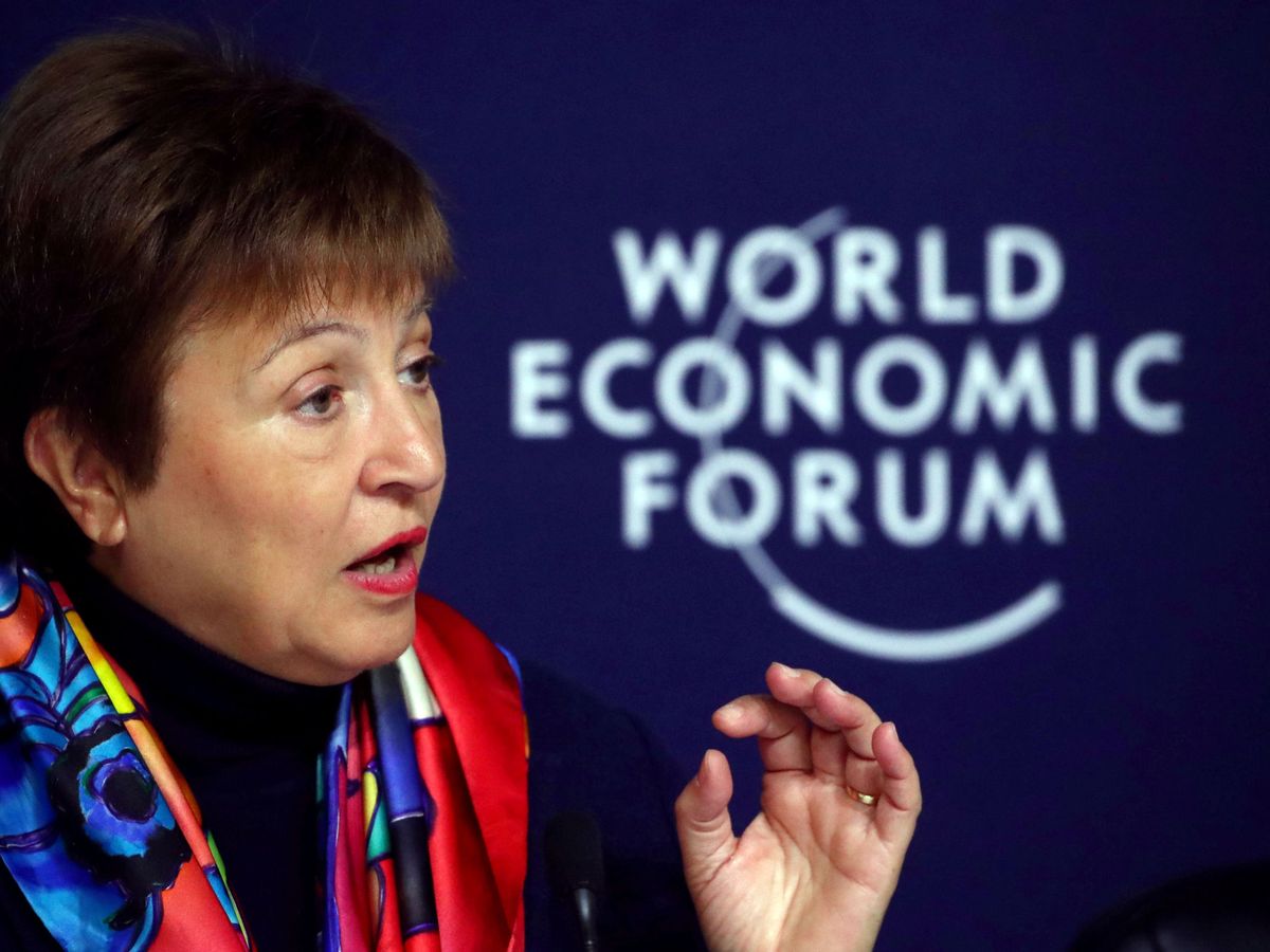 Foto: La directora gerente del FMI, Kristalina Georgieva. (Reuters)