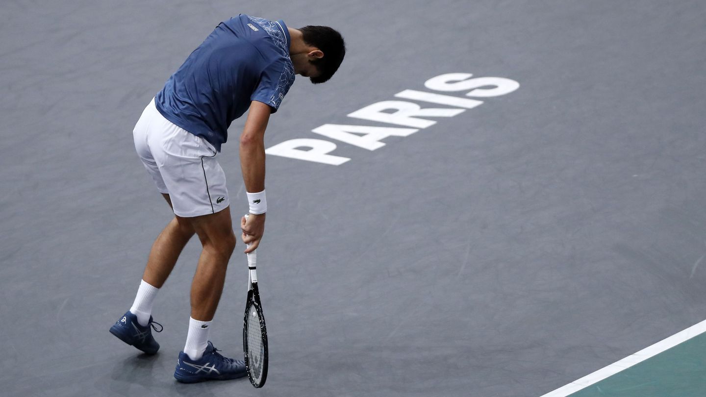 Djokovic en París. (EFE)