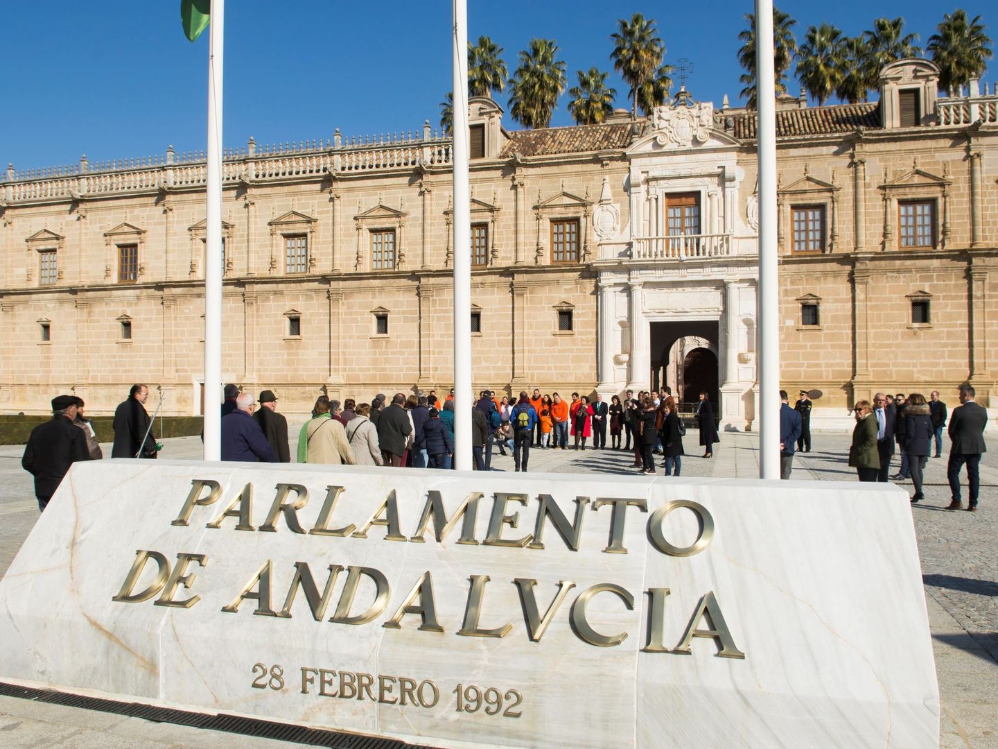 Jornada de puertas abiertas en el Parlamento andaluz (EFE)