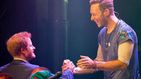El príncipe Harry le roba protagonismo a Coldplay en pleno concierto