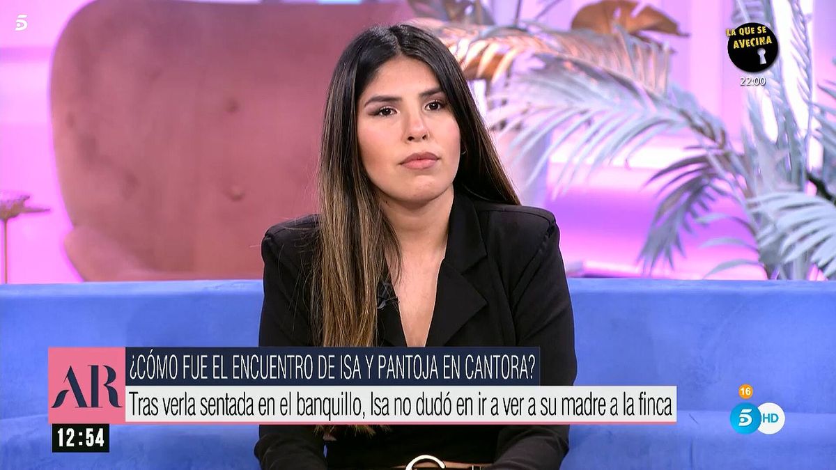 "Es desagradable": Isa Pantoja paraliza en 'Ana Rosa' el debate de la herencia de su madre