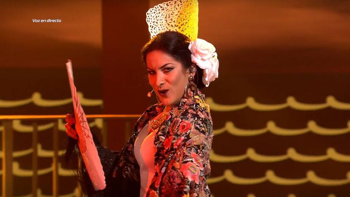 Julia Medina conquista 'Tu cara me suena' con su imitación de Lola Flores, pero Raoul Vázquez le arrebata el pase a la final