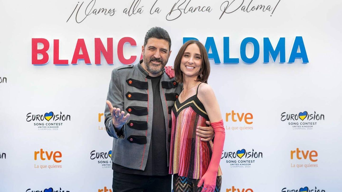 Tony Aguilar y Julia Varela, comentaristas de Eurovisión. (RTVE)