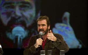Cantona, detenido en Londres como sospechoso de asalto sobre otro hombre