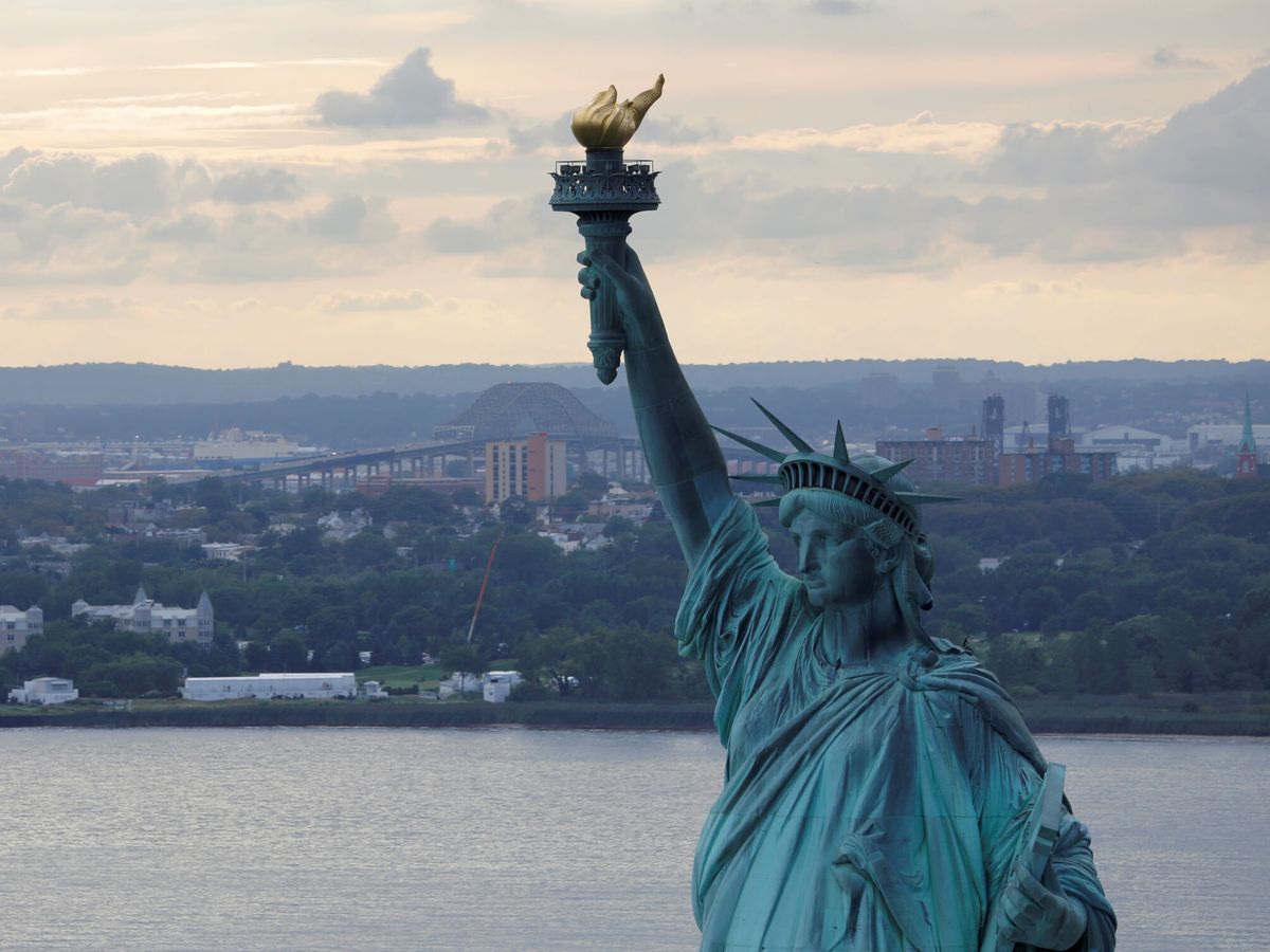 Foto: La estatua de la Libertad, en Nueva York (Reuters)