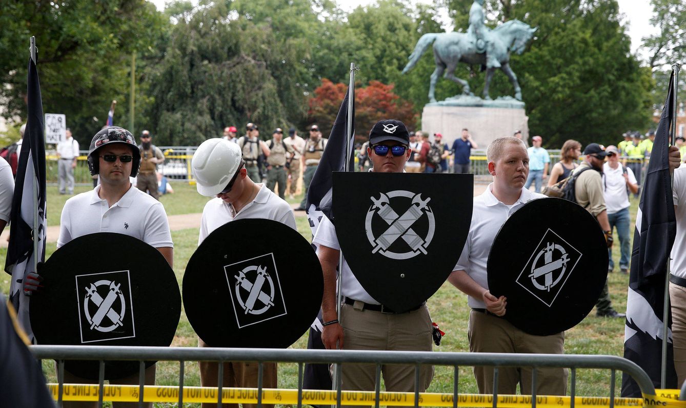 ÁLBUM: Así son los neonazis que se concentraron en Charlottesville