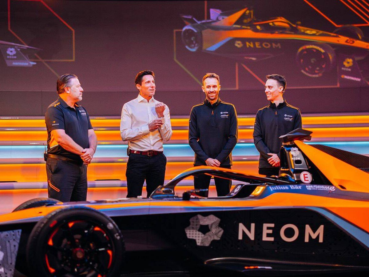 Foto: Zak Brown, con su nuevo equipo de la Formula E (McLaren)