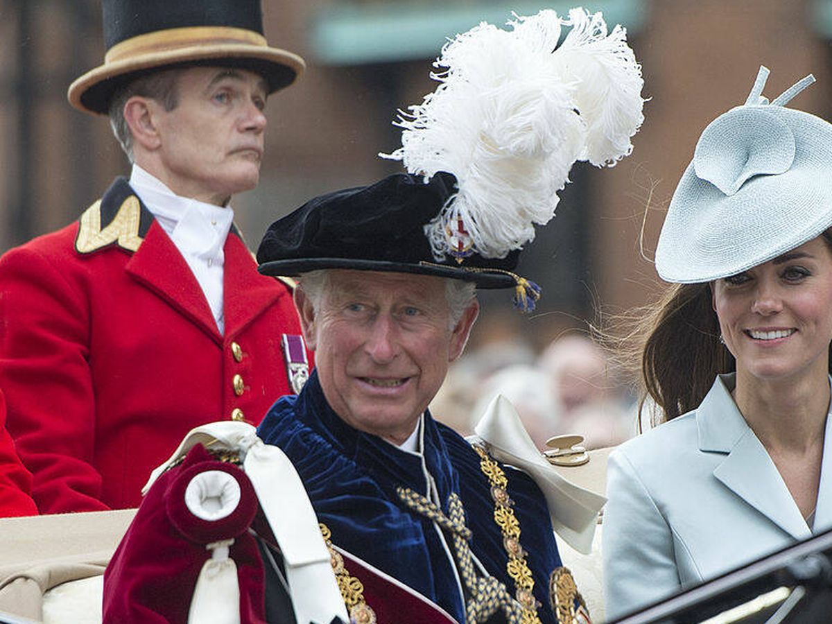 Foto: Carlos III y Kate Middleton, en una imagen de archivo. (Getty)