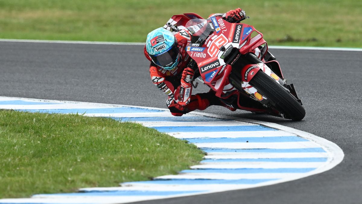 Acción durante el Gran Premio de Australia