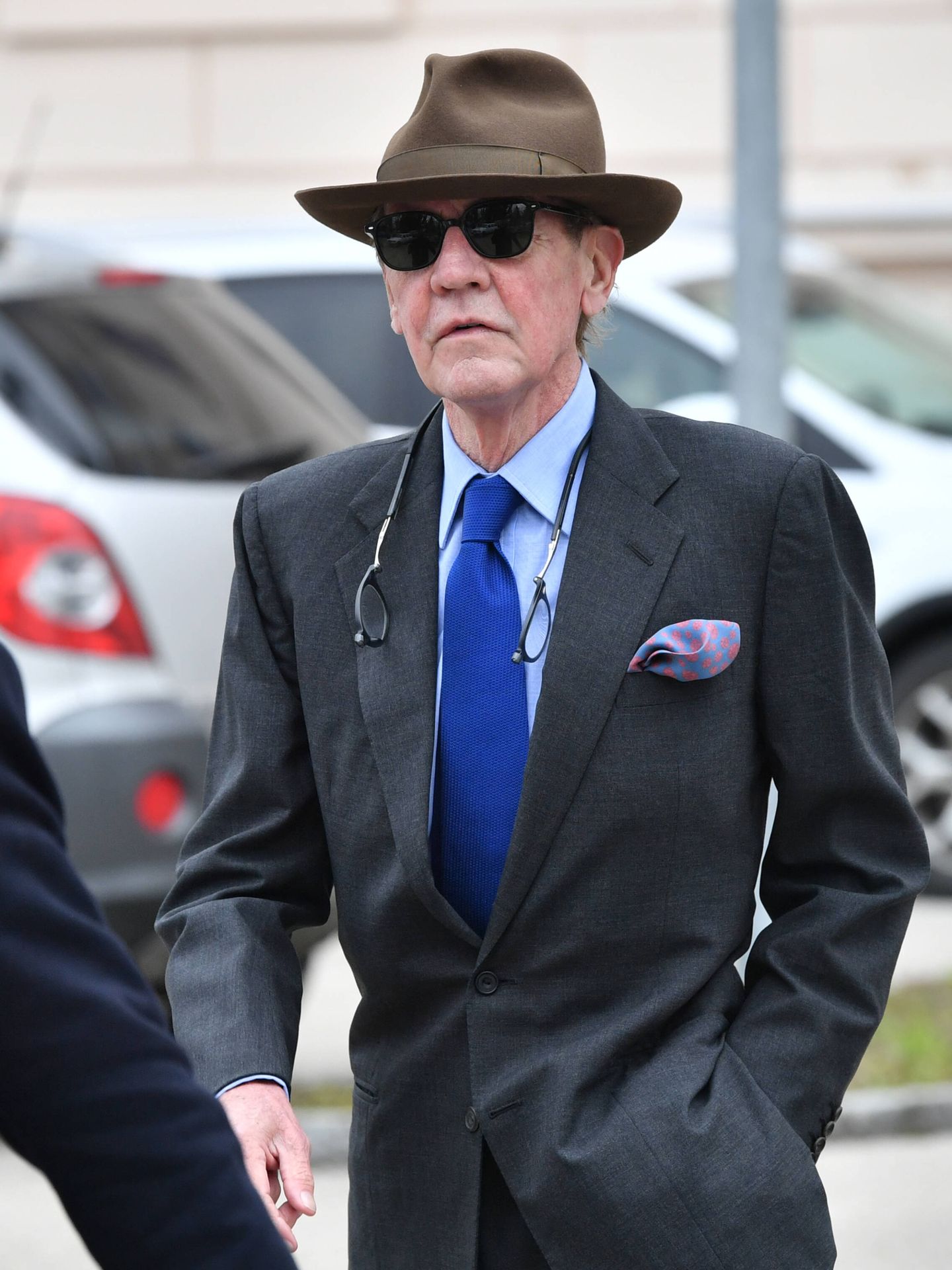 Ernesto de Hannover, saliendo de los juzgados el pasado marzo. (Getty Images/Kerstin Joensson)