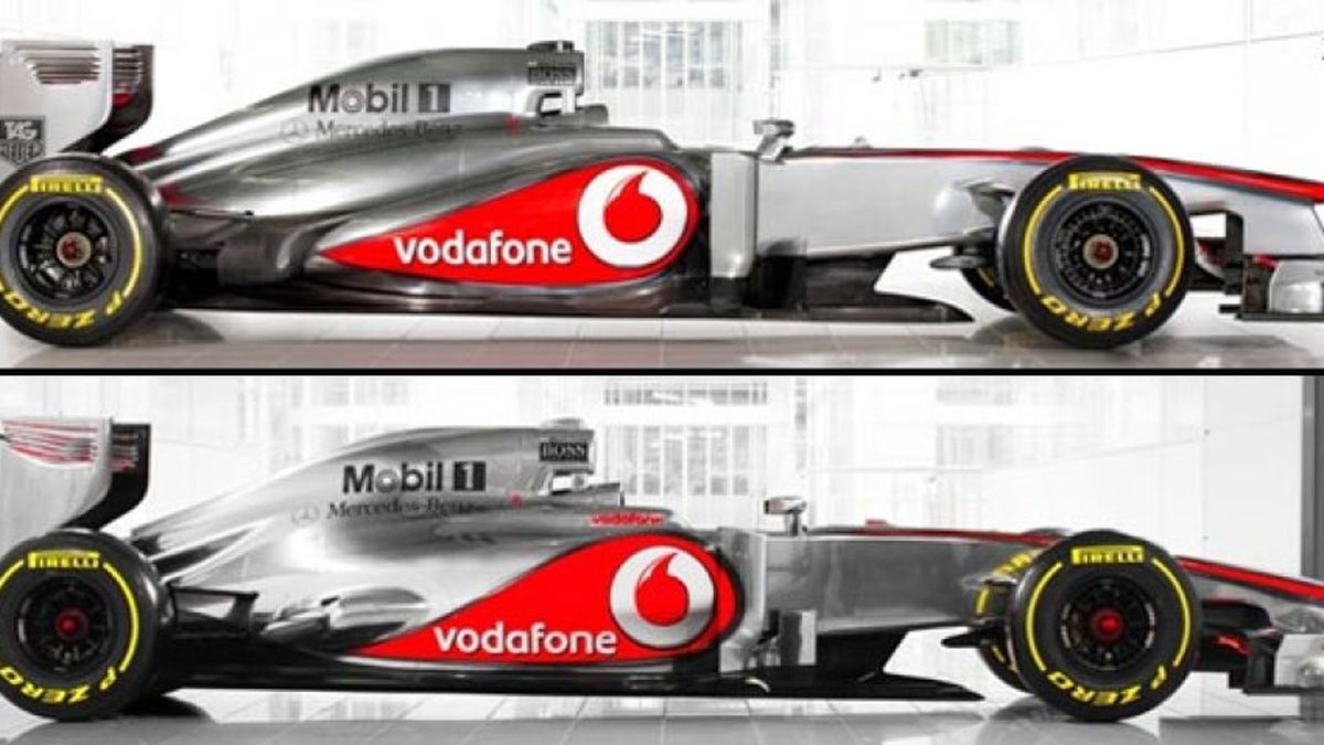 Así fue la presentación del nuevo coche de Button y Pérez, el McLaren MP4-28