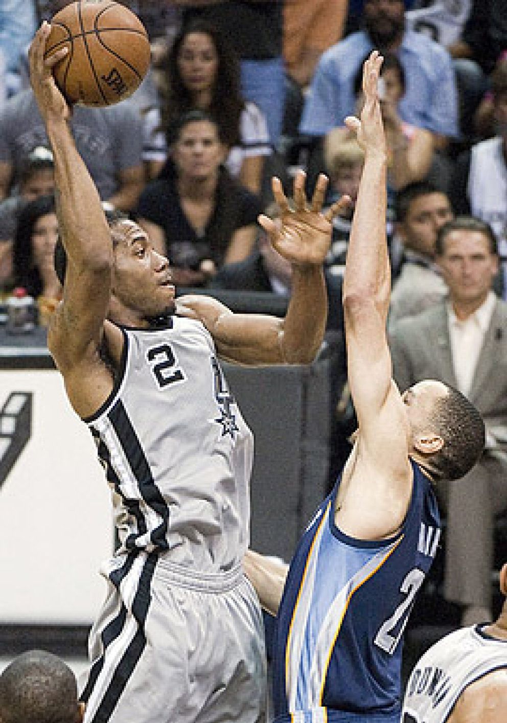 Foto: Los Spurs aplastan a los Grizzlies de Marc Gasol en el primer partido de la final de Conferencia