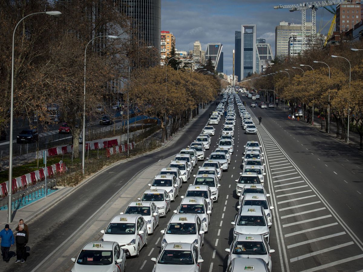 Foto: El sector del taxi renueva los precios este 2024. (Europa Press/Juan Barbosa)