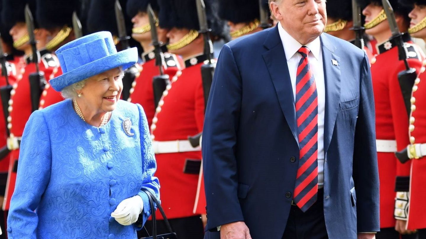 Primera visita de Donald Trump a Reino Unido en 2018 (EFE)