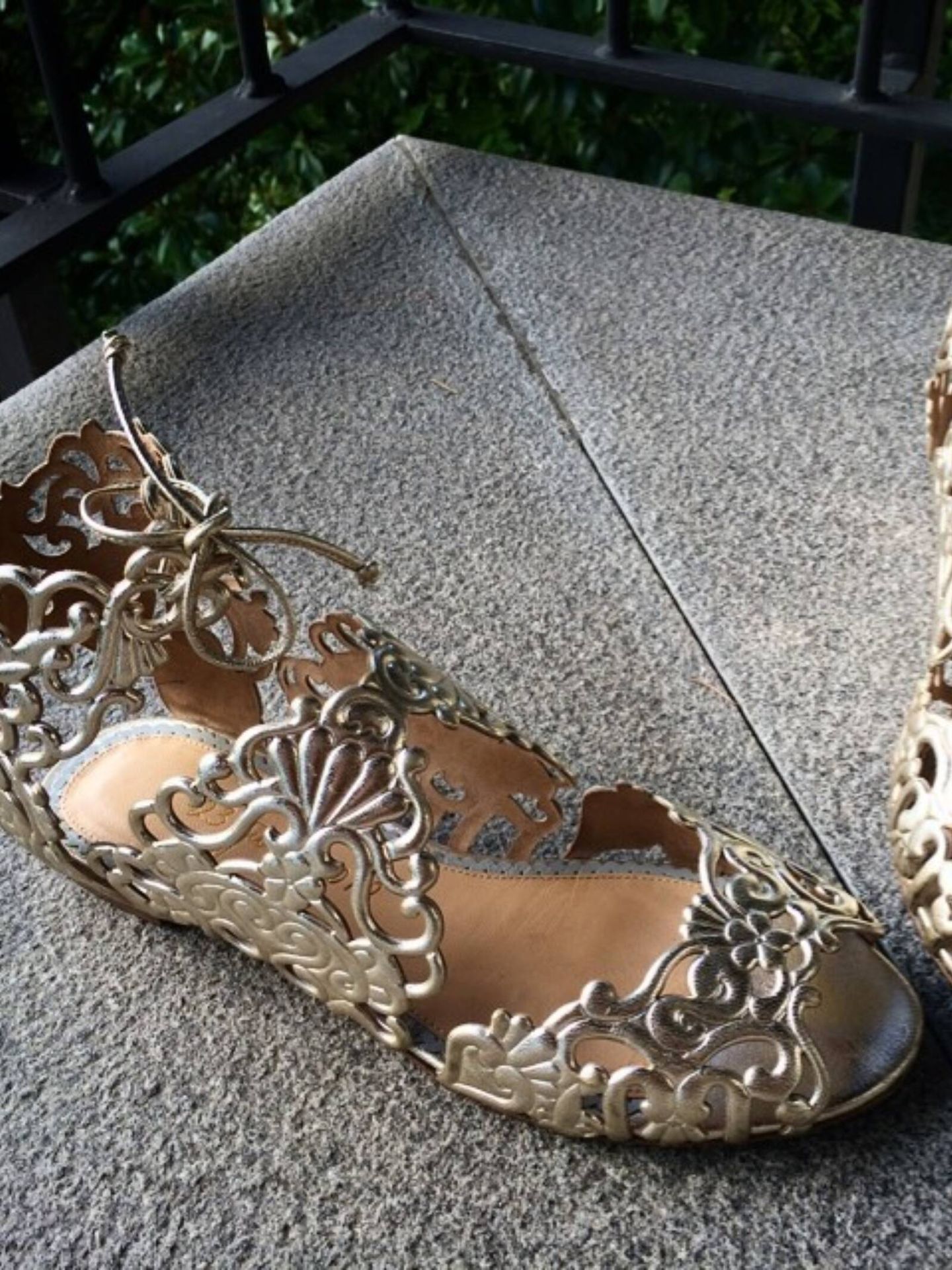 Las sandalias de Margherita Missoni en su boda. (Instagram/@mmmargherita)