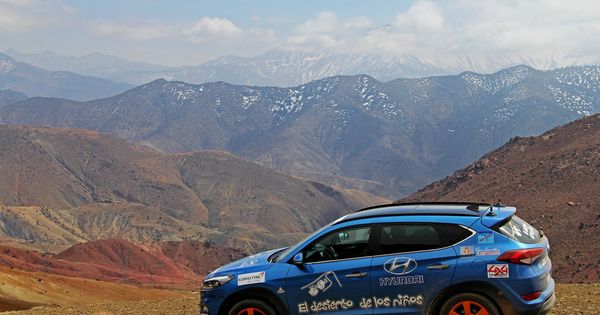 Foto: Hyundai apoya la aventura el Desierto de los Niños 