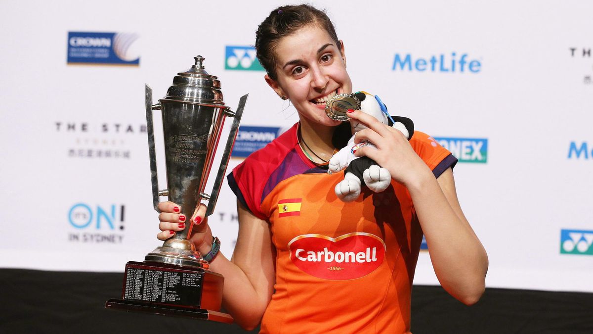 Carolina Marín conquista su tercer título de la temporada y se pone segunda del mundo