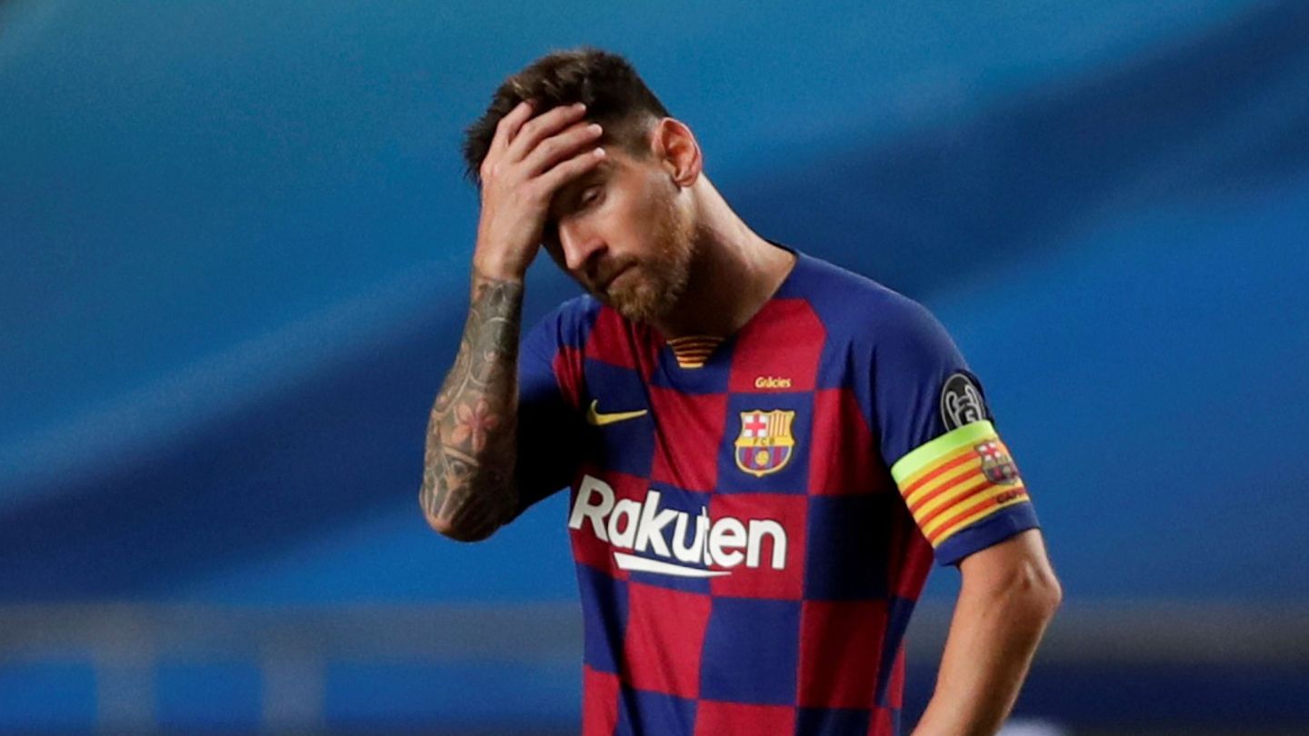 Messi, durante el Barcelona-Bayern de Múnich el 14 de agosto. (Reuters)