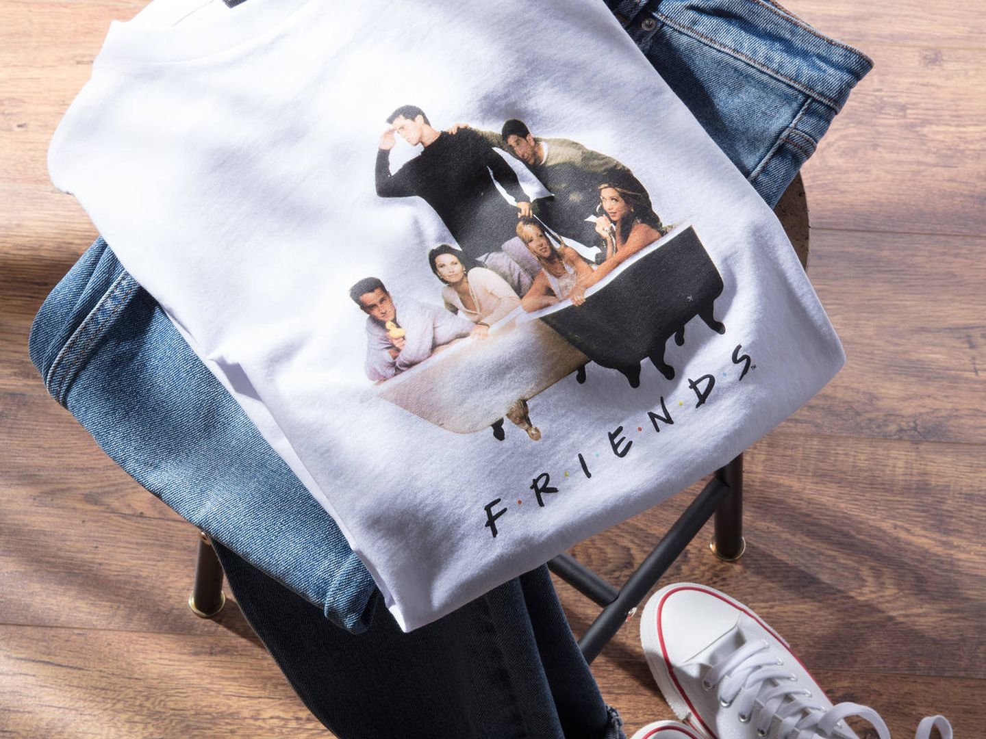 Camiseta de 'Friends'.
