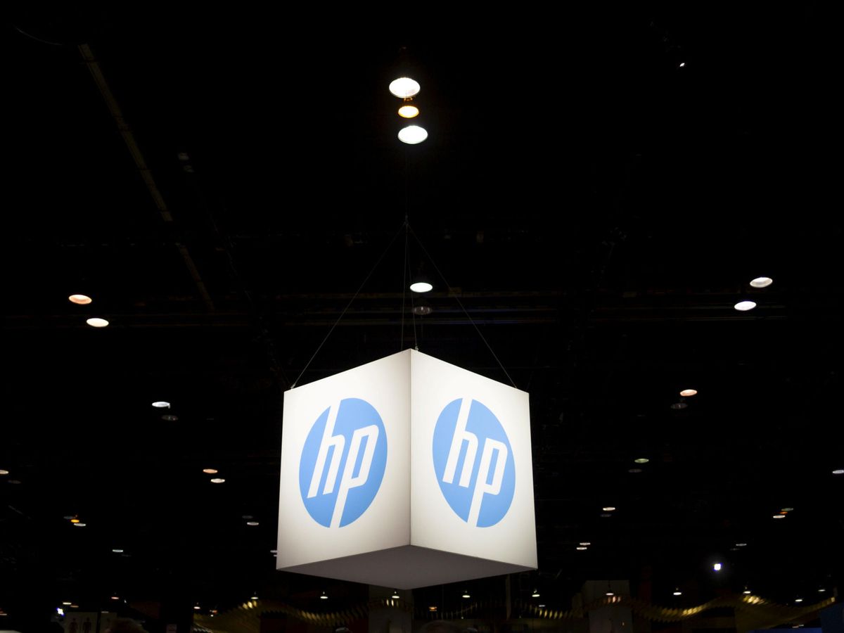 Foto: El logo de HP. (Reuters)
