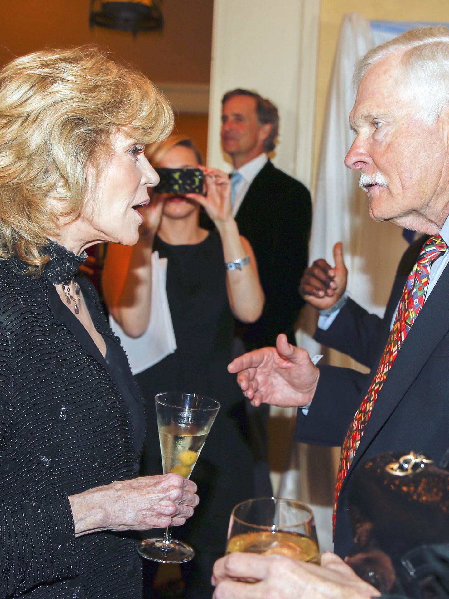 Jane Fonda y Ted Turner (EFE)
