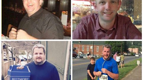 Cuatro hombres que han perdido 50 kilos cuentan cómo lo han hecho