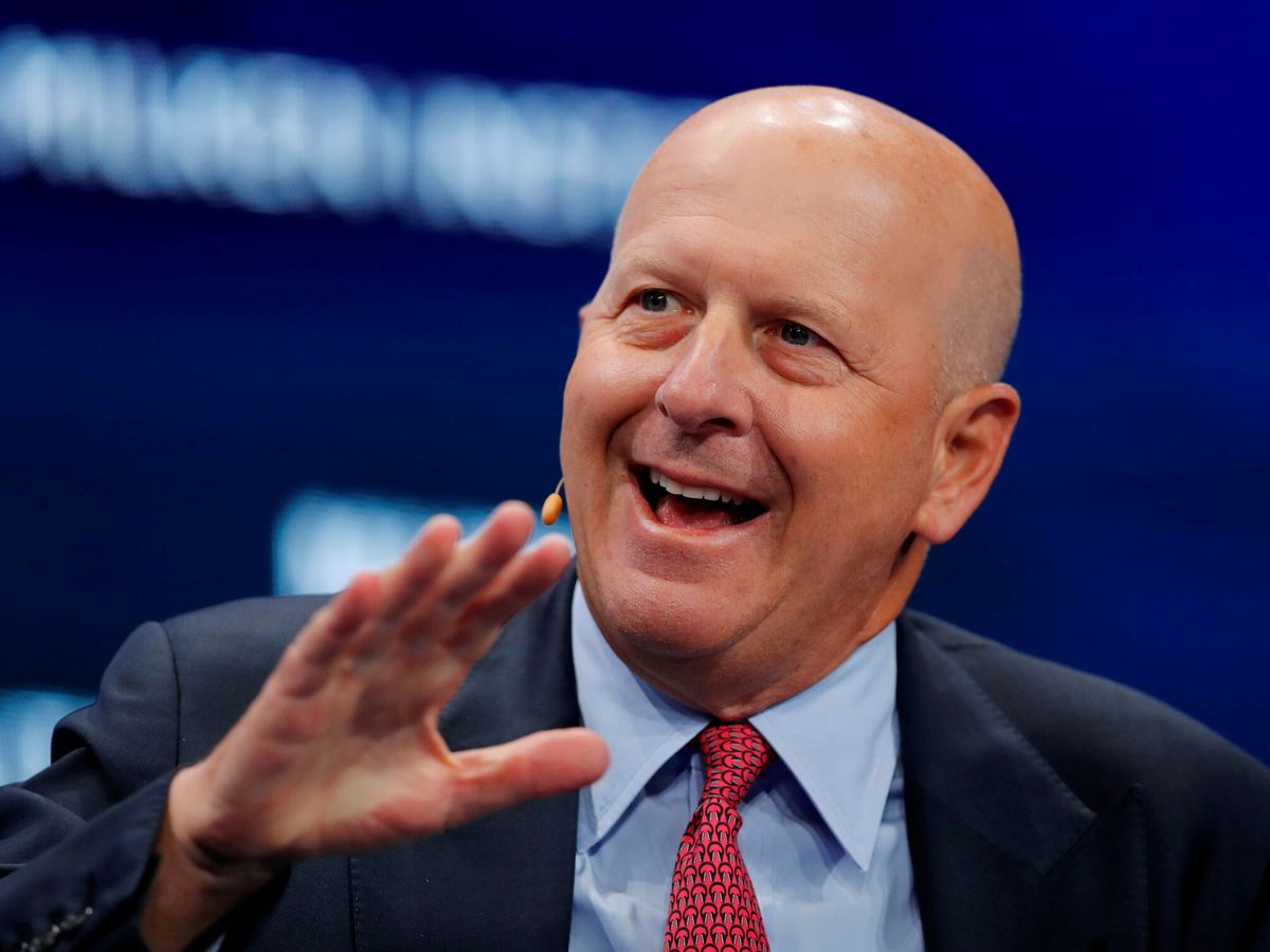 Foto: David Solomon, presidente de Goldman Sachs. (Mike Blake/Reuters)