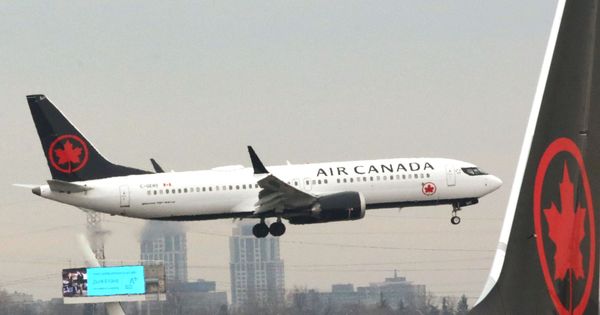 Foto: Un Boeing 737 MAX de Air Canada. (Reuters)