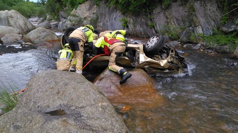 Tres personas fallecen en un accidente de tráfico tras precipitarse a un río en Benasque (Huesca)