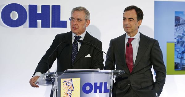 Foto: Fotografía facilitada por OHL de Juan Villar-Mir de Fuentes (d), presidente, y Tomás García Madrid, consejero delegado (i)