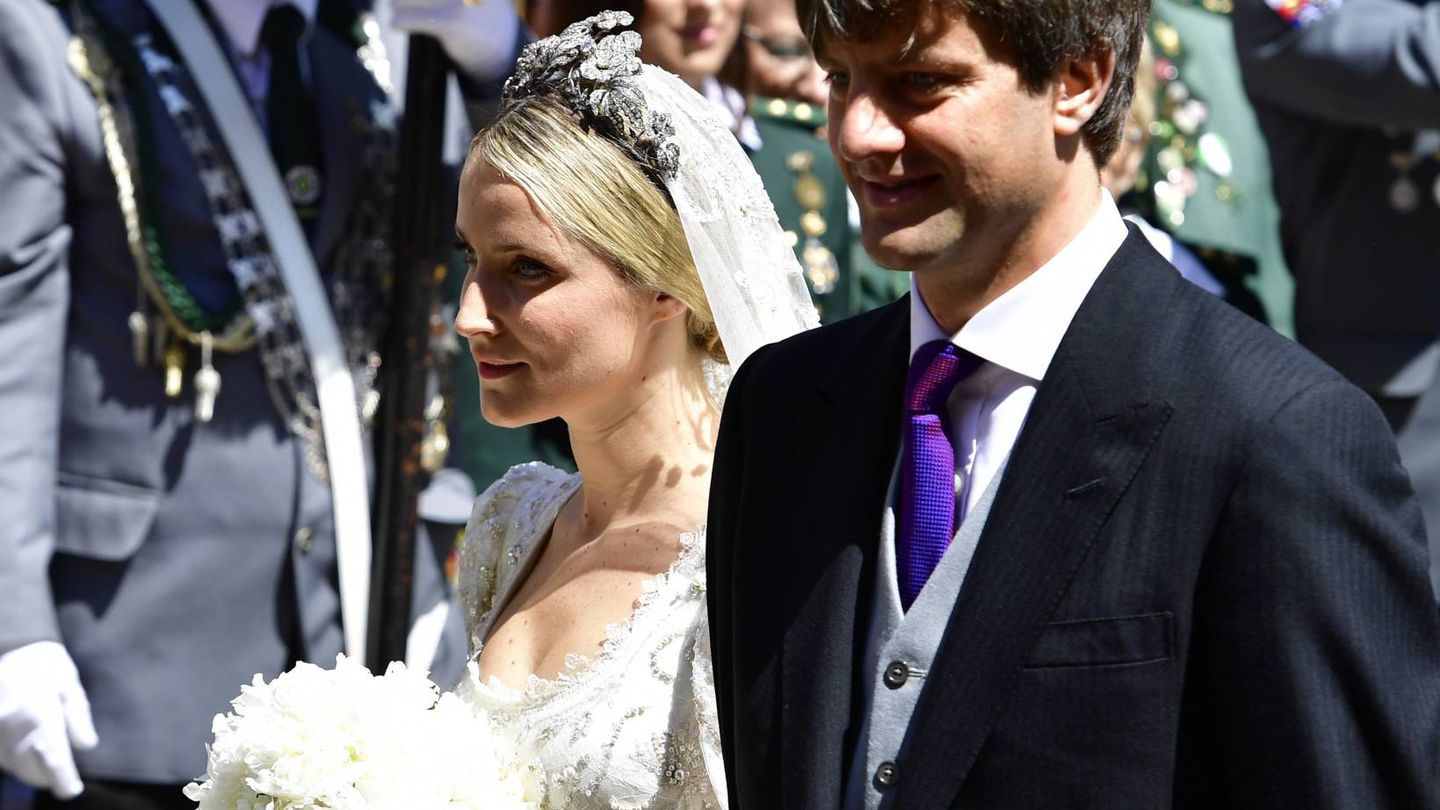 Ernesto de Hannover jr, el día de su boda con Ekaterina Malysheva. (Getty)